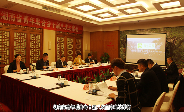 胡國安董事長受邀出席湖南省青年聯(lián)合會十屆八次主席會議、十屆四次常委（擴大）會議
