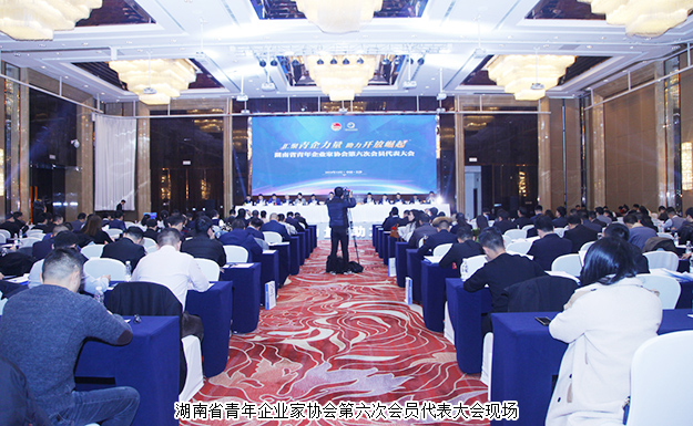 湖南省青年企業(yè)家協(xié)會第六次會員代表大會舉行，胡均安副總裁當選省青企協(xié)副會長