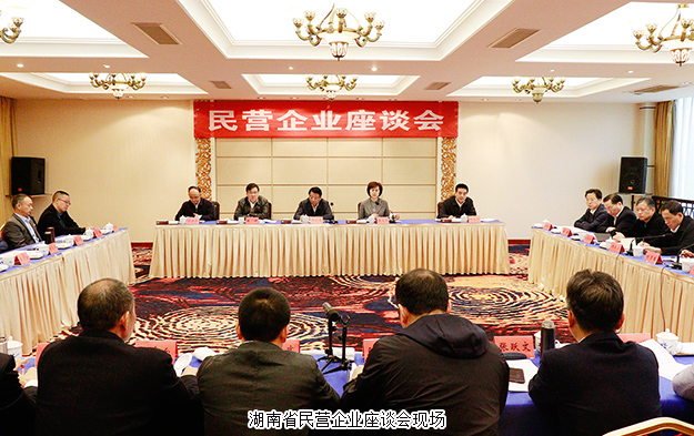 湖南省委統(tǒng)戰(zhàn)部省委政法委召開民企座談會，胡國安董事長受邀出席
